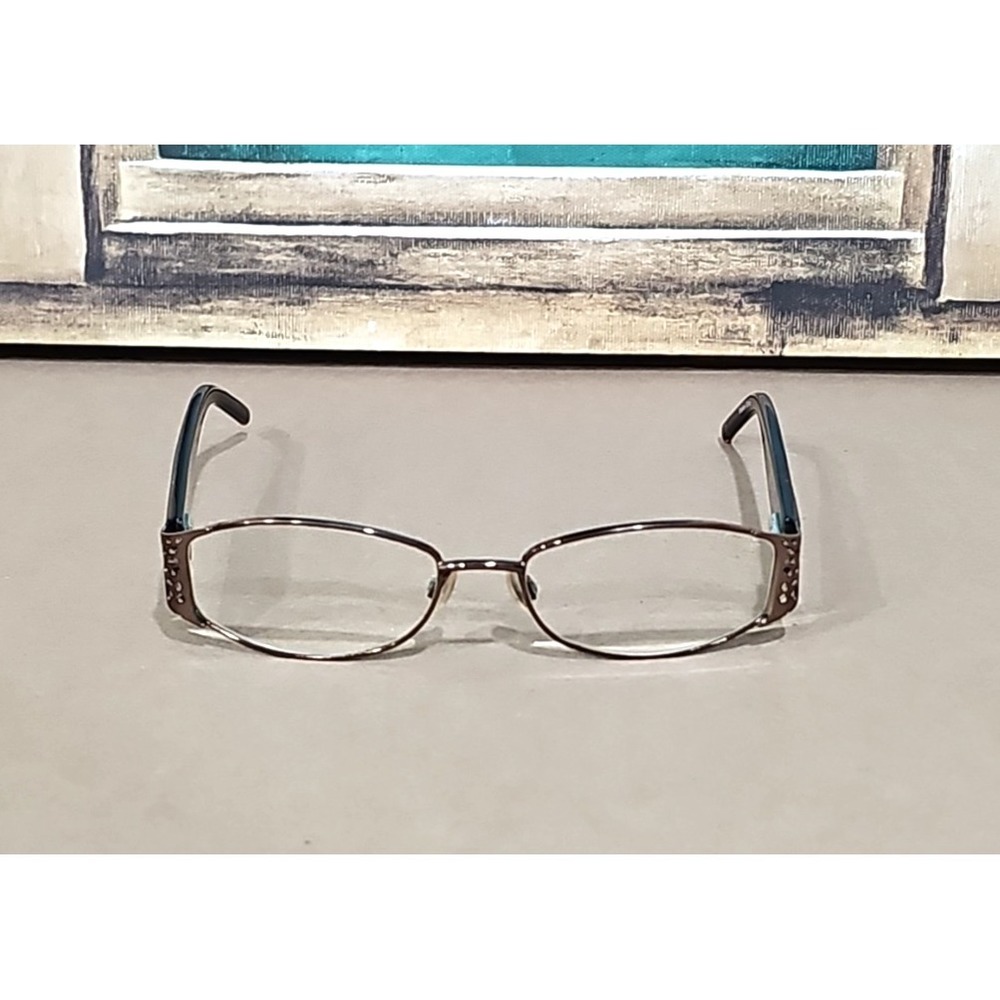 Ellen Tracy Eyeglasses Frame Only Coffes 51-16-135